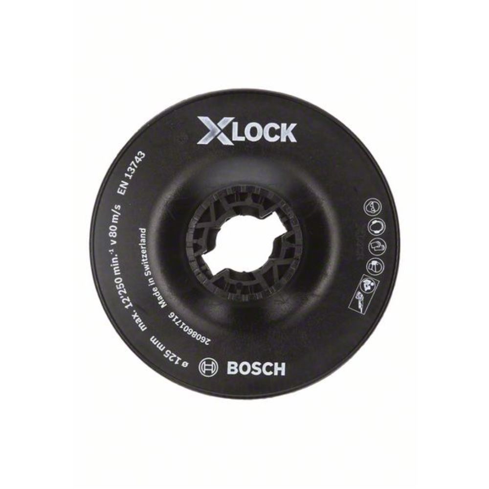 Bosch O 125mm X Lock Support Plate Hart Ebay