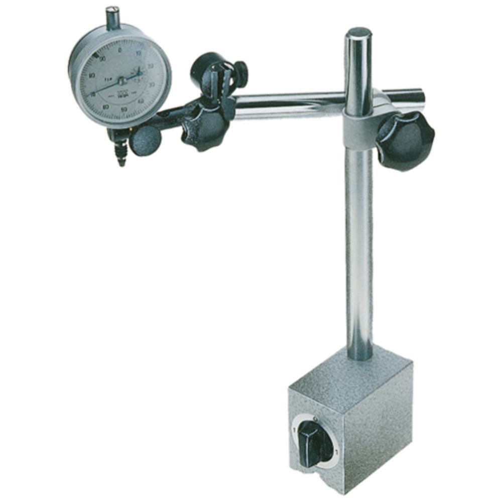 Fühlhebelmessgerät Messtaster 0-0.8 0.01mm Messuhr Kit mit Magnet Messstativ