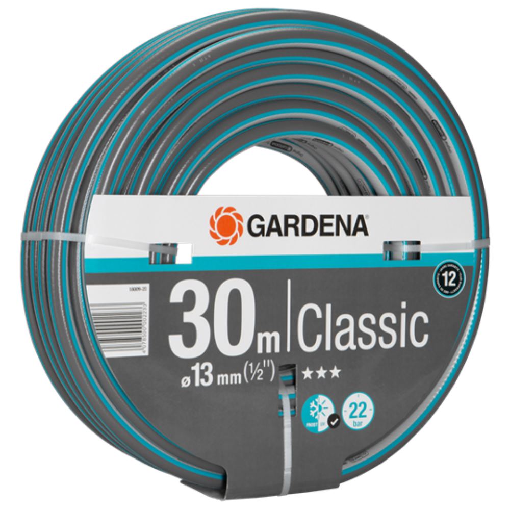 ohne Systemteile 1/2'' 30 m Gardena Classic Gartenschlauch 13 mm 
