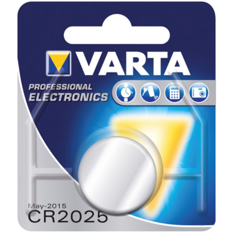 VARTA Knopfzellen CR 2025 Blister = 1 Stück 3 V 170 mAH svh24.de