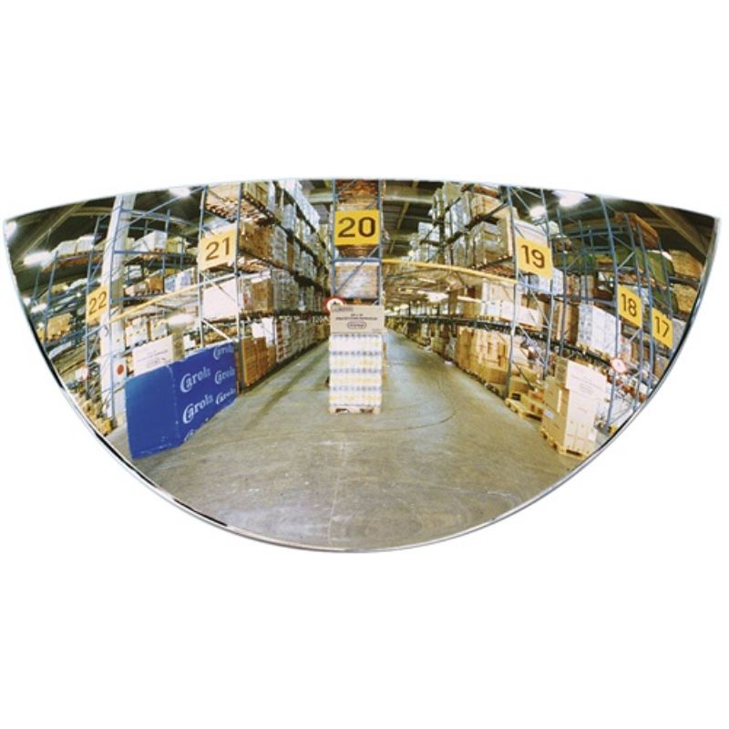 Gabelstaplerspiegel H128xB258mm 180 Grad Sichtfeld 1m SPL