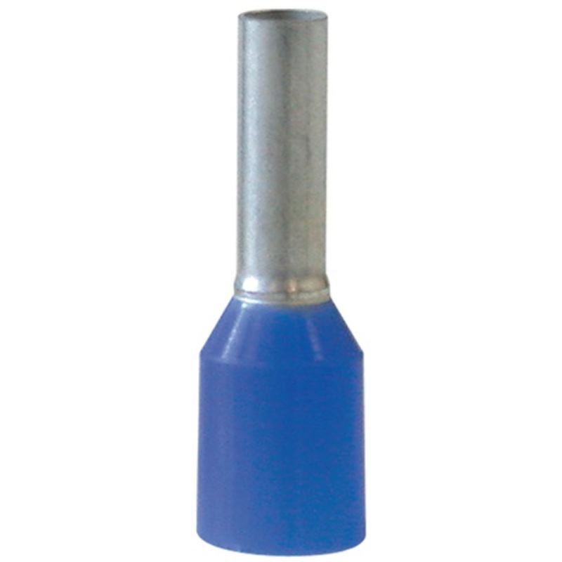 Aderendhülse L.L1/L2 14,0/8,0mm blau m.Ku.-Kragen 2,50 (AWG 14) mm² 100St./Btl.